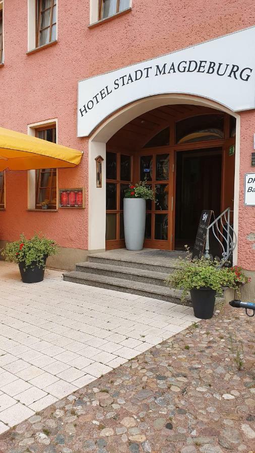 Hotel Stadt Magdeburg Perleberg Exterior photo